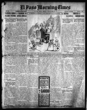El Paso Morning Times (El Paso, Tex.), Vol. 36TH YEAR, Ed. 1, Saturday, October 16, 1915
