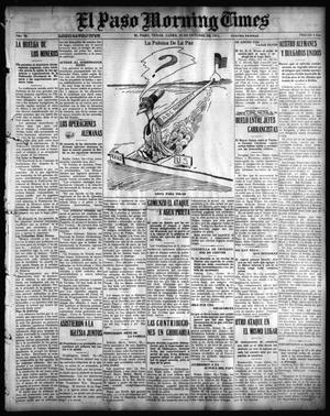El Paso Morning Times (El Paso, Tex.), Vol. 36TH YEAR, Ed. 1, Monday, October 25, 1915