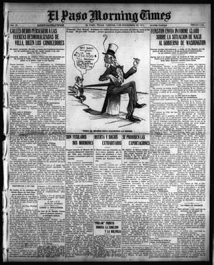 El Paso Morning Times (El Paso, Tex.), Vol. 36TH YEAR, Ed. 1, Friday, November 5, 1915