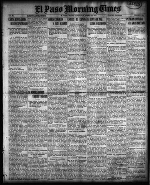 El Paso Morning Times (El Paso, Tex.), Vol. 36TH YEAR, Ed. 1, Monday, January 10, 1916