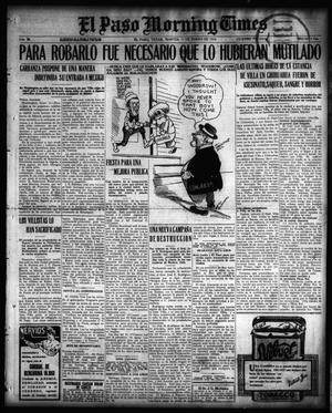 El Paso Morning Times (El Paso, Tex.), Vol. 36TH YEAR, Ed. 1, Tuesday, January 11, 1916