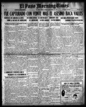 El Paso Morning Times (El Paso, Tex.), Vol. 36TH YEAR, Ed. 1, Monday, January 17, 1916