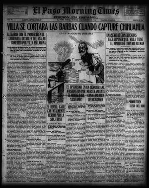 El Paso Morning Times (El Paso, Tex.), Vol. 36TH YEAR, Ed. 1, Tuesday, February 8, 1916