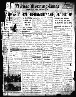 El Paso Morning Times (El Paso, Tex.), Vol. 36TH YEAR, Ed. 1, Monday, May 1, 1916