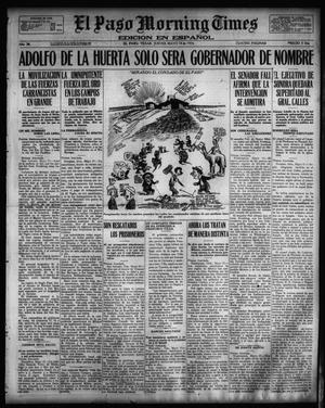 El Paso Morning Times (El Paso, Tex.), Vol. 36TH YEAR, Ed. 1, Thursday, May 18, 1916