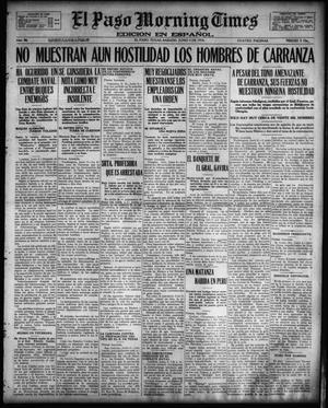 El Paso Morning Times (El Paso, Tex.), Vol. 36TH YEAR, Ed. 1, Saturday, June 3, 1916