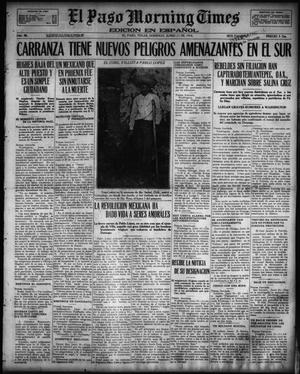 El Paso Morning Times (El Paso, Tex.), Vol. 36TH YEAR, Ed. 1, Sunday, June 11, 1916