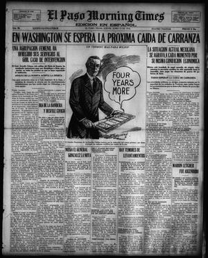 El Paso Morning Times (El Paso, Tex.), Vol. 36TH YEAR, Ed. 1, Thursday, June 15, 1916