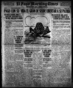 El Paso Morning Times (El Paso, Tex.), Vol. 36TH YEAR, Ed. 1, Friday, August 4, 1916