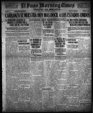 El Paso Morning Times (El Paso, Tex.), Vol. 36TH YEAR, Ed. 1, Wednesday, August 9, 1916