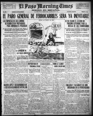 El Paso Morning Times (El Paso, Tex.), Vol. 36TH YEAR, Ed. 1, Wednesday, August 30, 1916