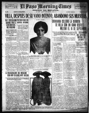 El Paso Morning Times (El Paso, Tex.), Vol. 36TH YEAR, Ed. 1, Monday, September 18, 1916