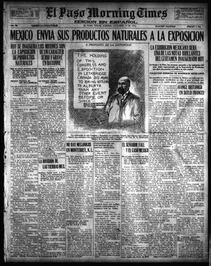 El Paso Morning Times (El Paso, Tex.), Vol. 36TH YEAR, Ed. 1, Saturday, October 14, 1916
