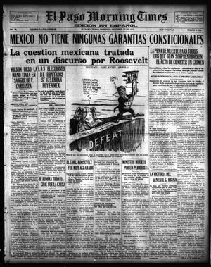El Paso Morning Times (El Paso, Tex.), Vol. 36TH YEAR, Ed. 1, Sunday, October 22, 1916