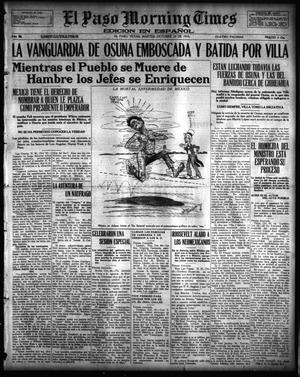 El Paso Morning Times (El Paso, Tex.), Vol. 36TH YEAR, Ed. 1, Tuesday, October 24, 1916