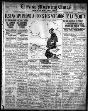 El Paso Morning Times (El Paso, Tex.), Vol. 36TH YEAR, Ed. 1, Friday, November 3, 1916