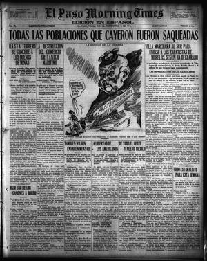 El Paso Morning Times (El Paso, Tex.), Vol. 36TH YEAR, Ed. 1, Thursday, November 16, 1916