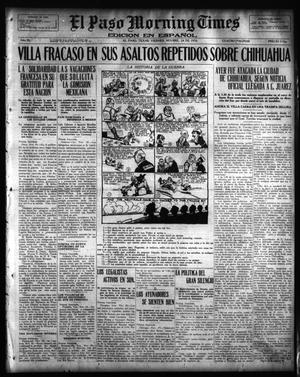 El Paso Morning Times (El Paso, Tex.), Vol. 36TH YEAR, Ed. 1, Friday, November 24, 1916