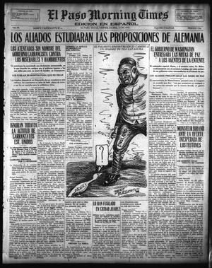 El Paso Morning Times (El Paso, Tex.), Vol. 36TH YEAR, Ed. 1, Friday, December 15, 1916