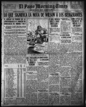 El Paso Morning Times (El Paso, Tex.), Vol. 36TH YEAR, Ed. 1, Sunday, December 24, 1916