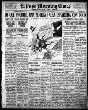 El Paso Morning Times (El Paso, Tex.), Vol. 36TH YEAR, Ed. 1, Monday, January 29, 1917