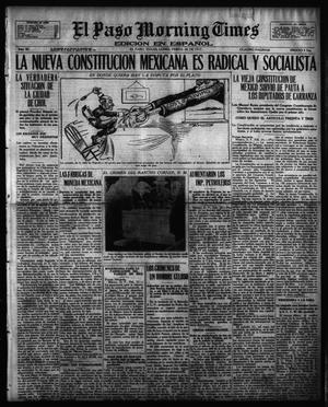 El Paso Morning Times (El Paso, Tex.), Vol. 36TH YEAR, Ed. 1, Monday, February 26, 1917