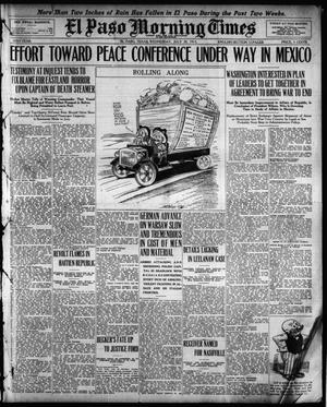 El Paso Morning Times (El Paso, Tex.), Vol. 35TH YEAR, Ed. 1, Wednesday, July 28, 1915