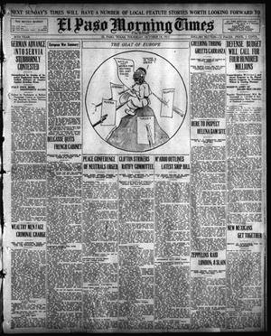El Paso Morning Times (El Paso, Tex.), Vol. 36TH YEAR, Ed. 1, Thursday, October 14, 1915