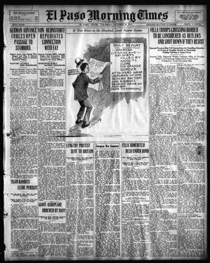 El Paso Morning Times (El Paso, Tex.), Vol. 36TH YEAR, Ed. 1, Thursday, October 28, 1915