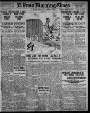 El Paso Morning Times (El Paso, Tex.), Vol. 36TH YEAR, Ed. 1, Friday, November 12, 1915