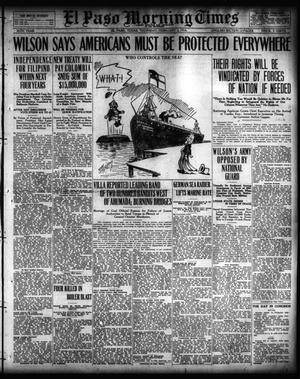 El Paso Morning Times (El Paso, Tex.), Vol. 36TH YEAR, Ed. 1, Thursday, February 3, 1916