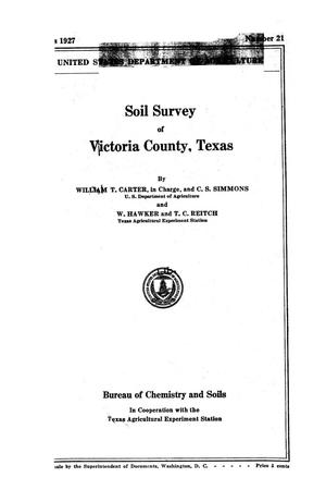 Soil survey of Victoria County, Texas