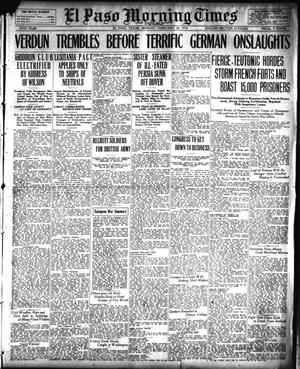 El Paso Morning Times (El Paso, Tex.), Vol. 36TH YEAR, Ed. 1, Monday, February 28, 1916