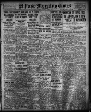 Primary view of El Paso Morning Times (El Paso, Tex.), Vol. 36TH YEAR, Ed. 1, Monday, May 29, 1916
