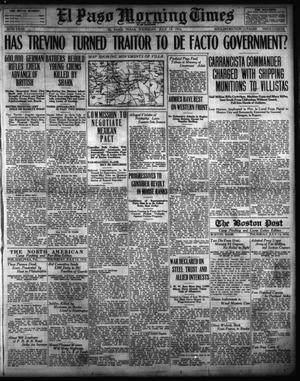 El Paso Morning Times (El Paso, Tex.), Vol. 36TH YEAR, Ed. 1, Thursday, July 13, 1916