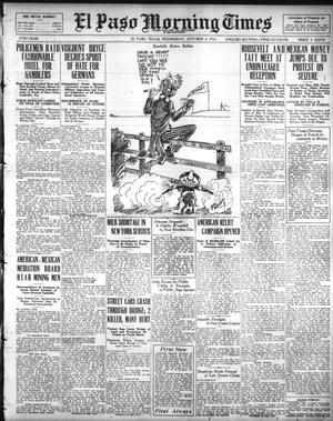 El Paso Morning Times (El Paso, Tex.), Vol. 37TH YEAR, Ed. 1, Wednesday, October 4, 1916