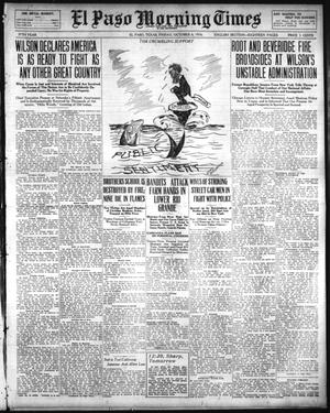 El Paso Morning Times (El Paso, Tex.), Vol. 37TH YEAR, Ed. 1, Friday, October 6, 1916