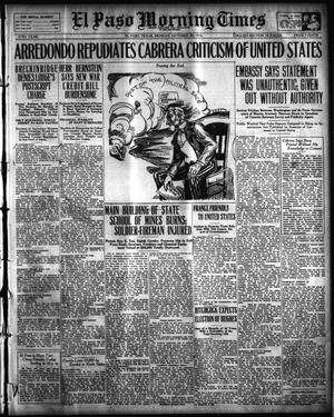 El Paso Morning Times (El Paso, Tex.), Vol. 37TH YEAR, Ed. 1, Monday, October 30, 1916