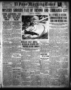 El Paso Morning Times (El Paso, Tex.), Vol. 37TH YEAR, Ed. 1, Monday, November 27, 1916