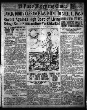 El Paso Morning Times (El Paso, Tex.), Vol. 37TH YEAR, Ed. 1, Thursday, November 30, 1916