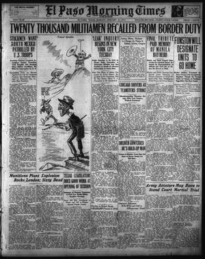 El Paso Morning Times (El Paso, Tex.), Vol. 37TH YEAR, Ed. 1, Sunday, January 21, 1917