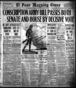 El Paso Morning Times (El Paso, Tex.), Vol. 37TH YEAR, Ed. 1, Sunday, April 29, 1917