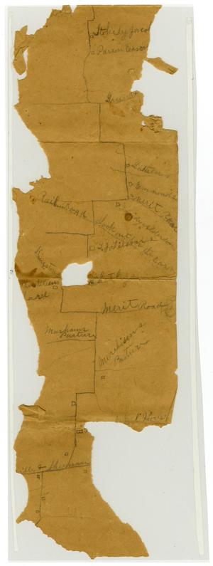 Primary view of object titled '[Map of Railroads]'.