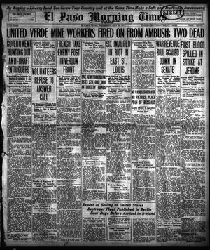 El Paso Morning Times (El Paso, Tex.), Vol. 37TH YEAR, Ed. 1, Wednesday, May 30, 1917