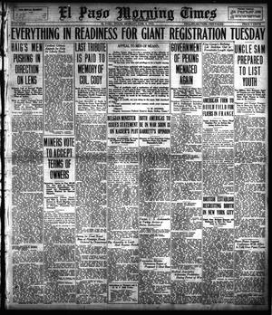 El Paso Morning Times (El Paso, Tex.), Vol. 37TH YEAR, Ed. 1, Monday, June 4, 1917