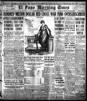El Paso Morning Times (El Paso, Tex.), Vol. 37TH YEAR, Ed. 1, Tuesday, June 26, 1917