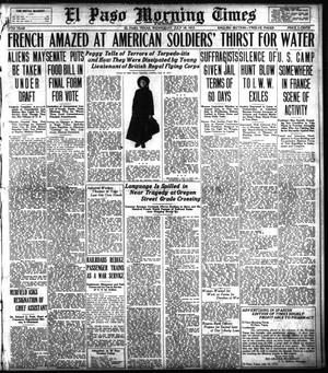 El Paso Morning Times (El Paso, Tex.), Vol. 37TH YEAR, Ed. 1, Wednesday, July 18, 1917