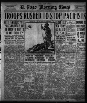 El Paso Morning Times (El Paso, Tex.), Vol. 38TH YEAR, Ed. 2, Monday, September 3, 1917
