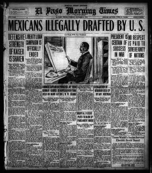 El Paso Morning Times (El Paso, Tex.), Vol. 38TH YEAR, Ed. 1, Tuesday, October 2, 1917