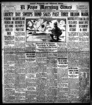 El Paso Morning Times (El Paso, Tex.), Vol. 38TH YEAR, Ed. 1, Thursday, October 25, 1917